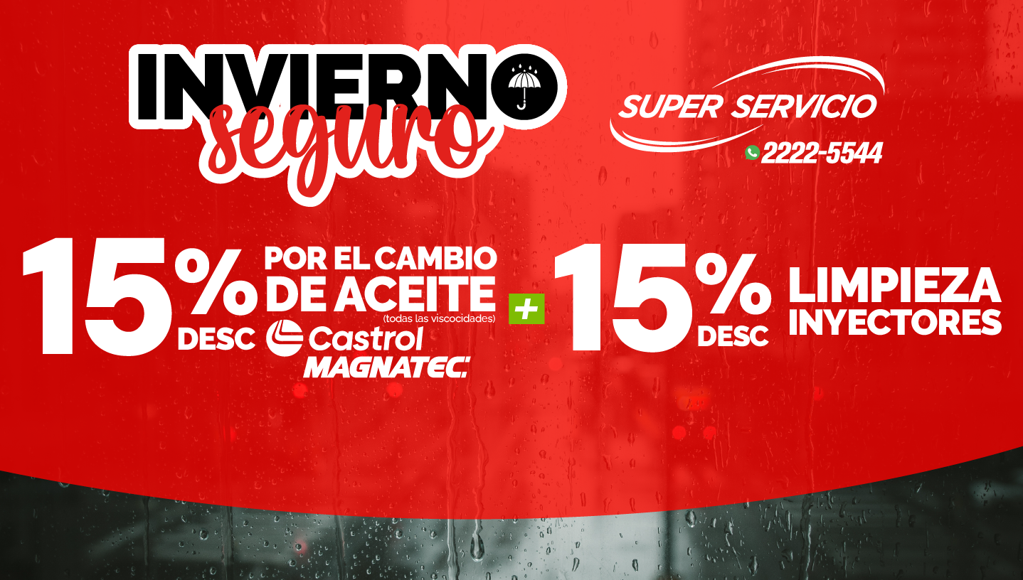 15% de descuento en cambio de aceite con Castrol Magnatec + 15% de descuento en limpieza de inyector imagen